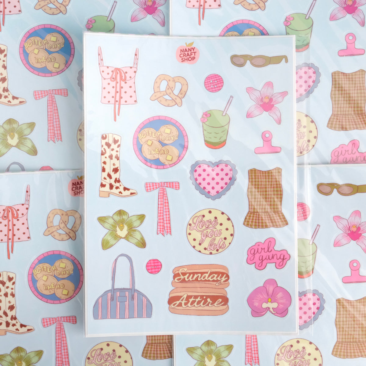 Cool girl ★ stickervel (Nany Craft Shop)