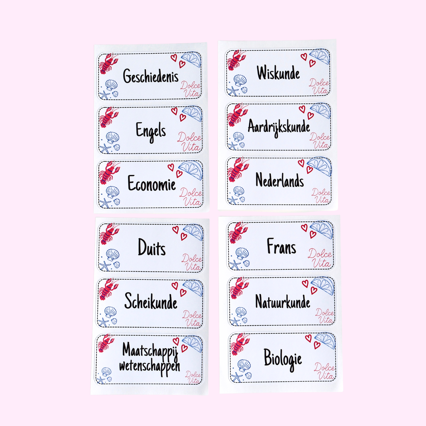 Dolce vita ★ etiketten