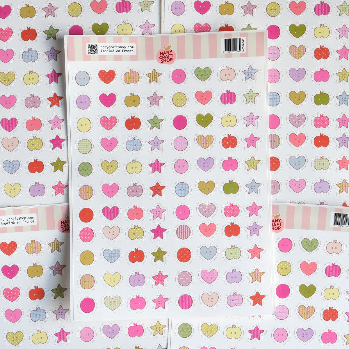 Mini buttons ★ stickervel (Nany Craft Shop)