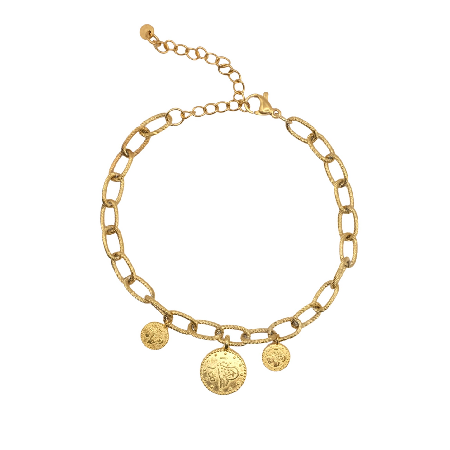 Lucky coins ★ armbandje