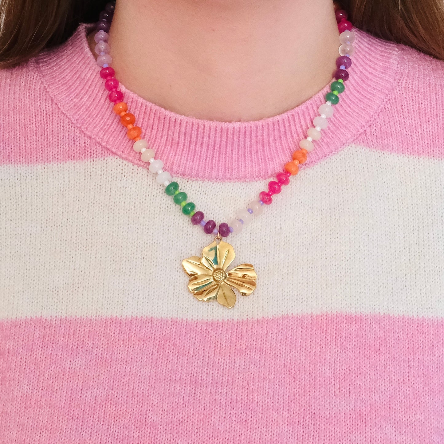 Bright flower ★ ketting