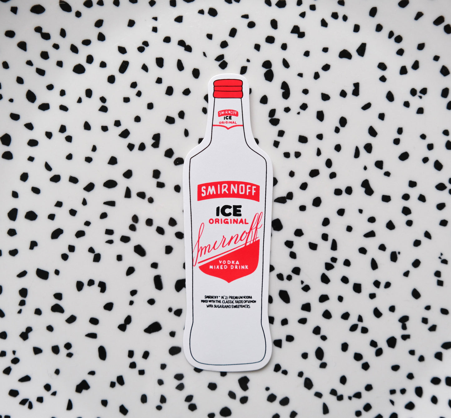 Ice fles ★ sticker