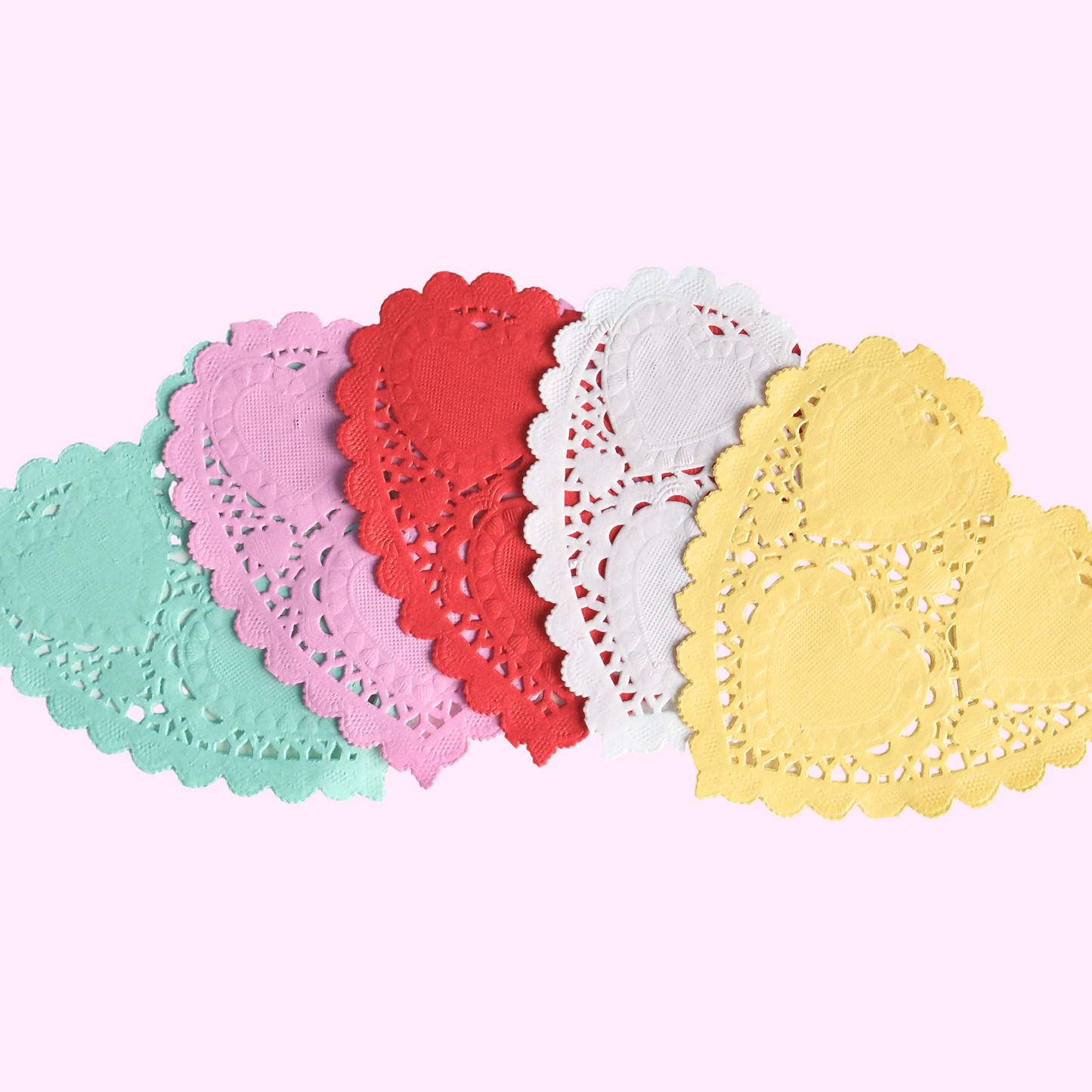 Hartjes set ★ papiertjes