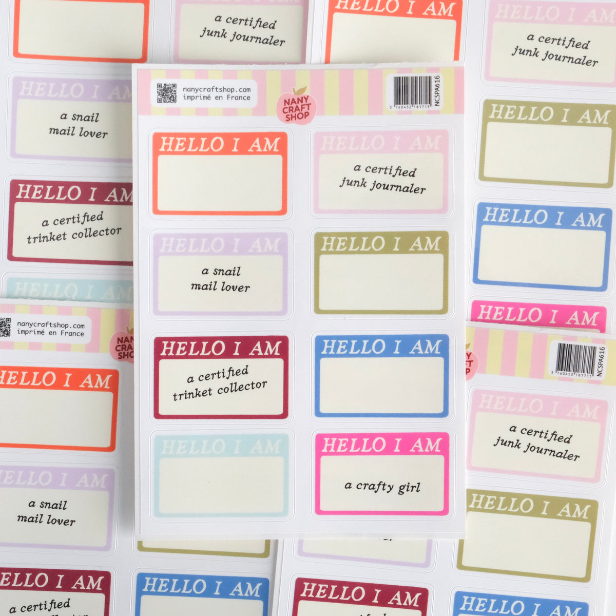 Hello I am ★ stickervel (Nany Craft Shop)