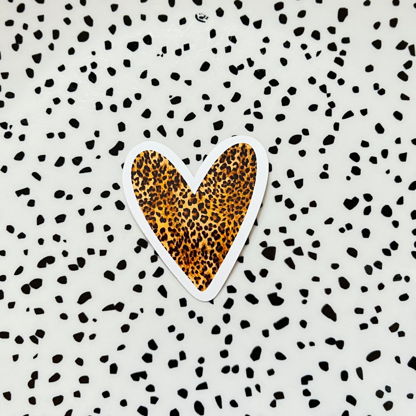 Panter hartje ★ sticker