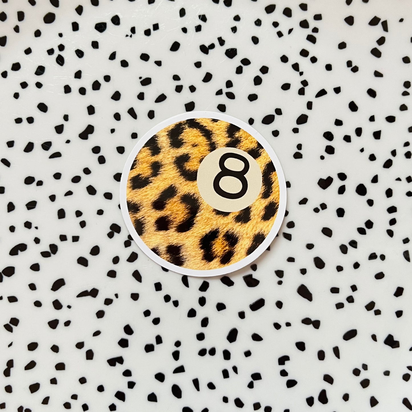 Panter 8-ball ★ sticker