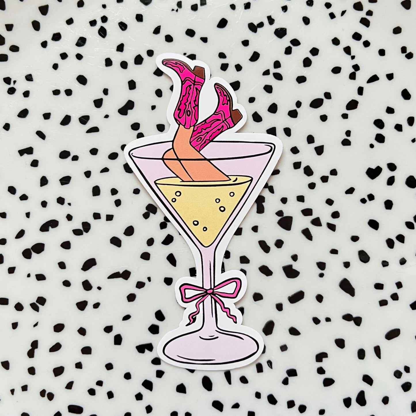 Cowgirl Champgne ★ sticker