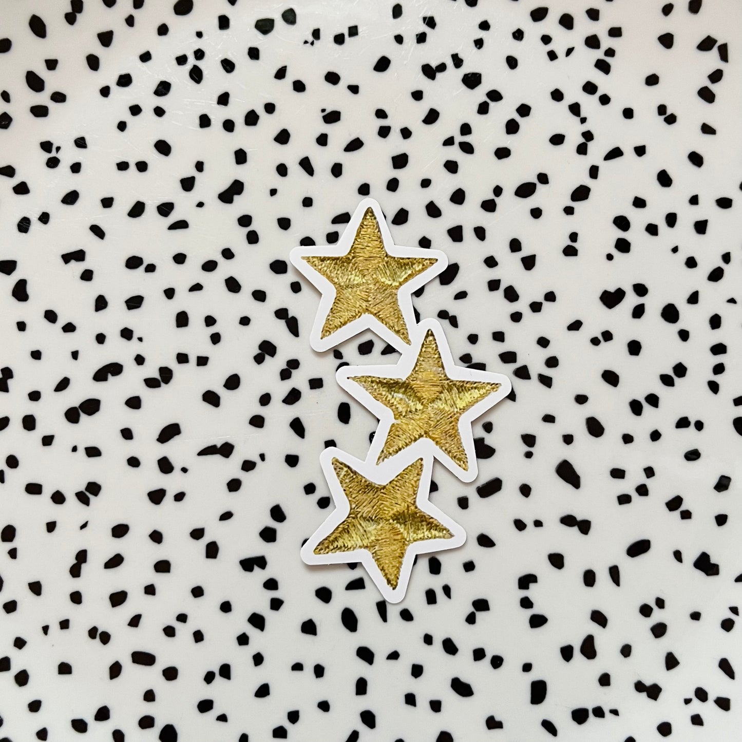 Gouden sterren ★ sticker