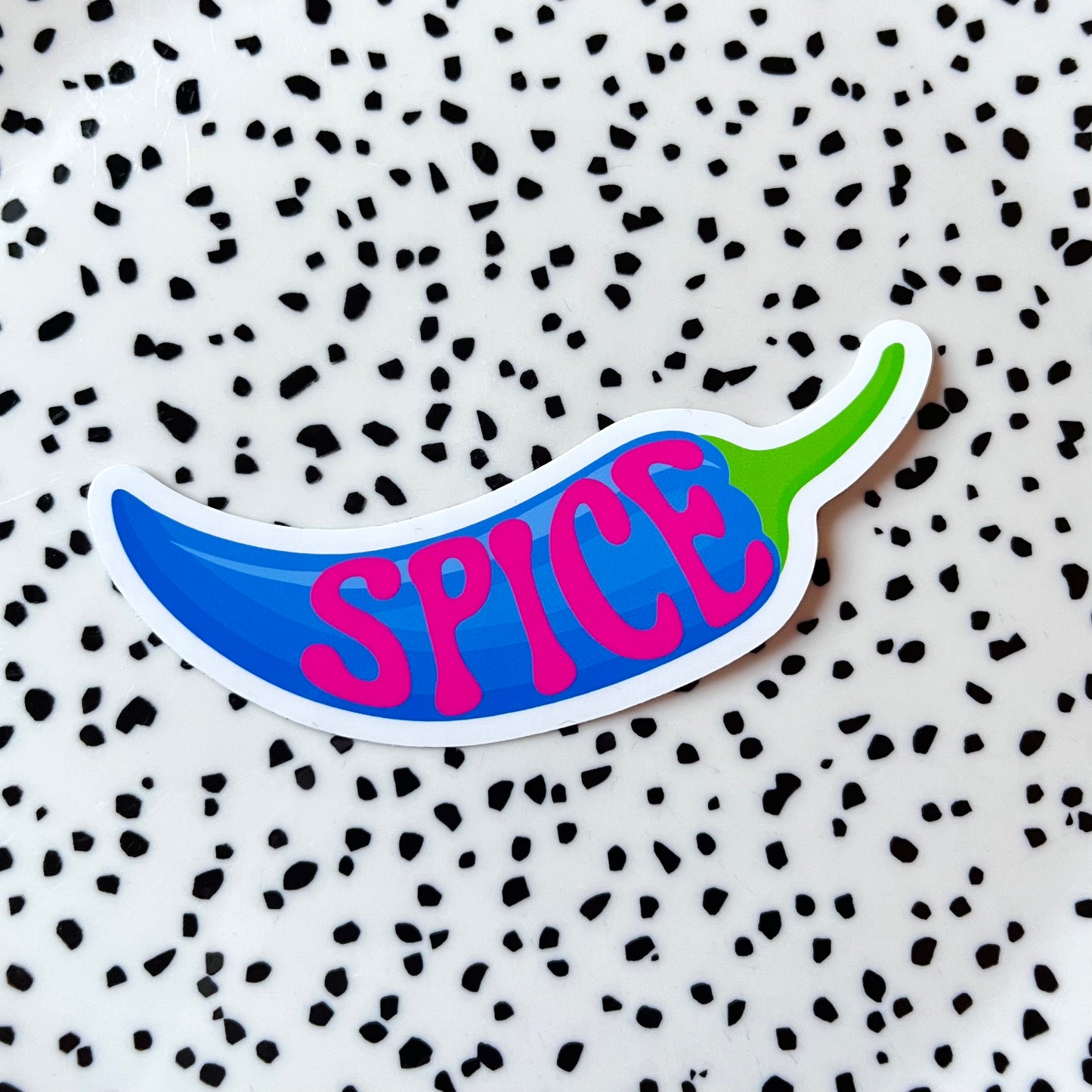 Spice blauw ★ sticker