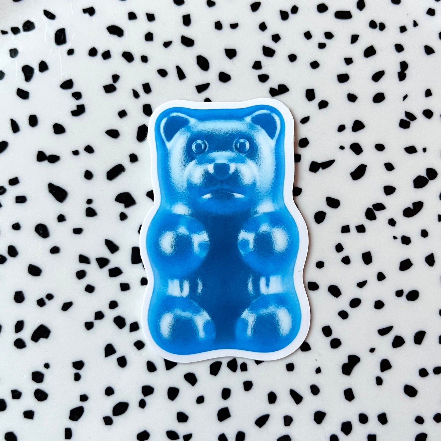 Gummybear blauw ★ sticker