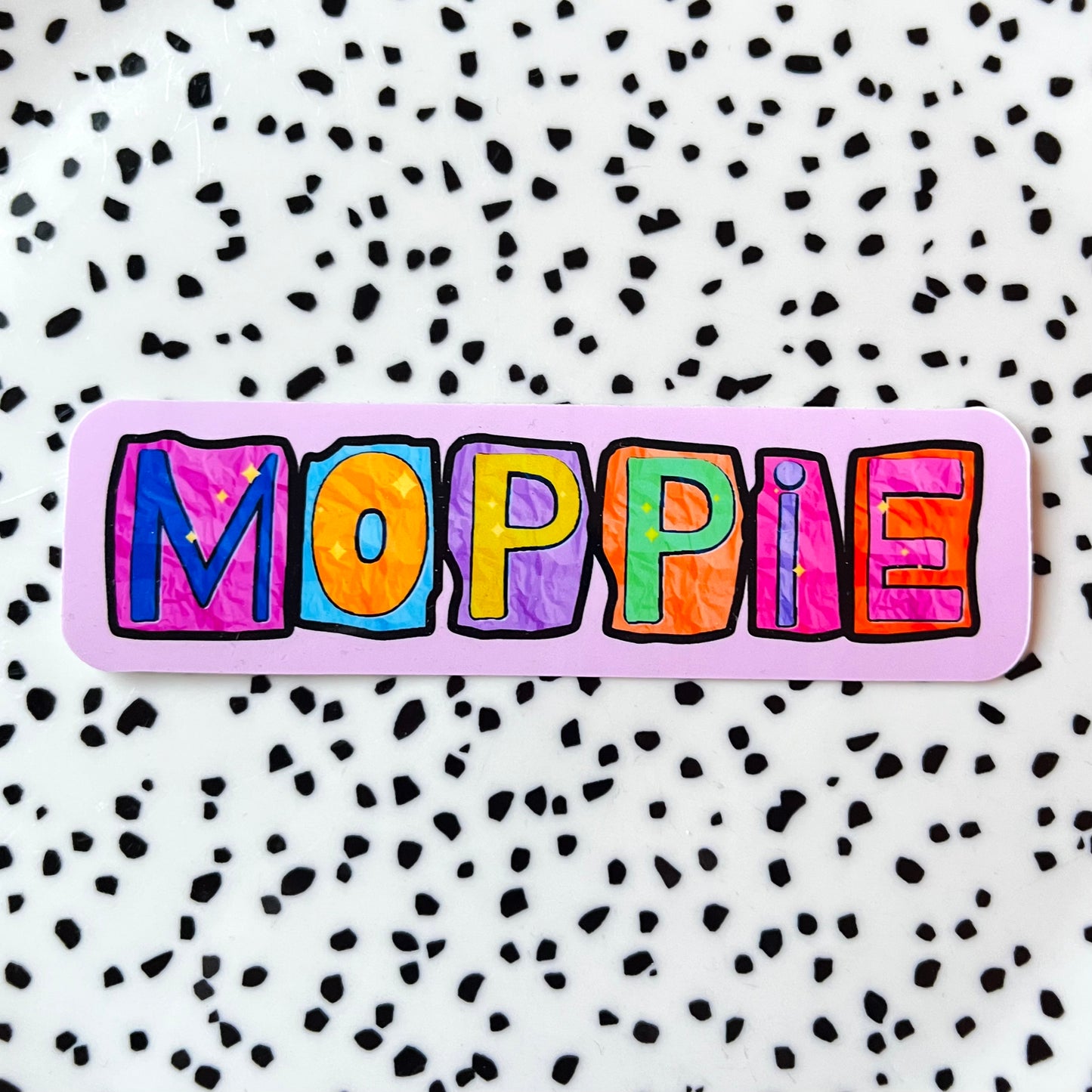Moppie ransom letters 2.0 ★ sticker
