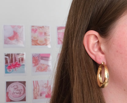 Golden hoops ★ oorbellen