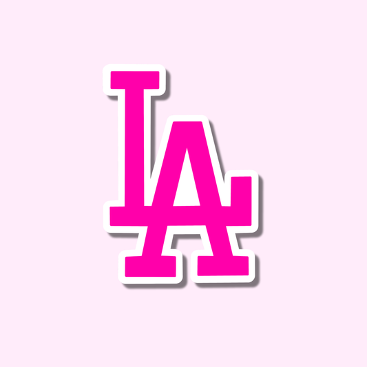 LA roze ★ sticker