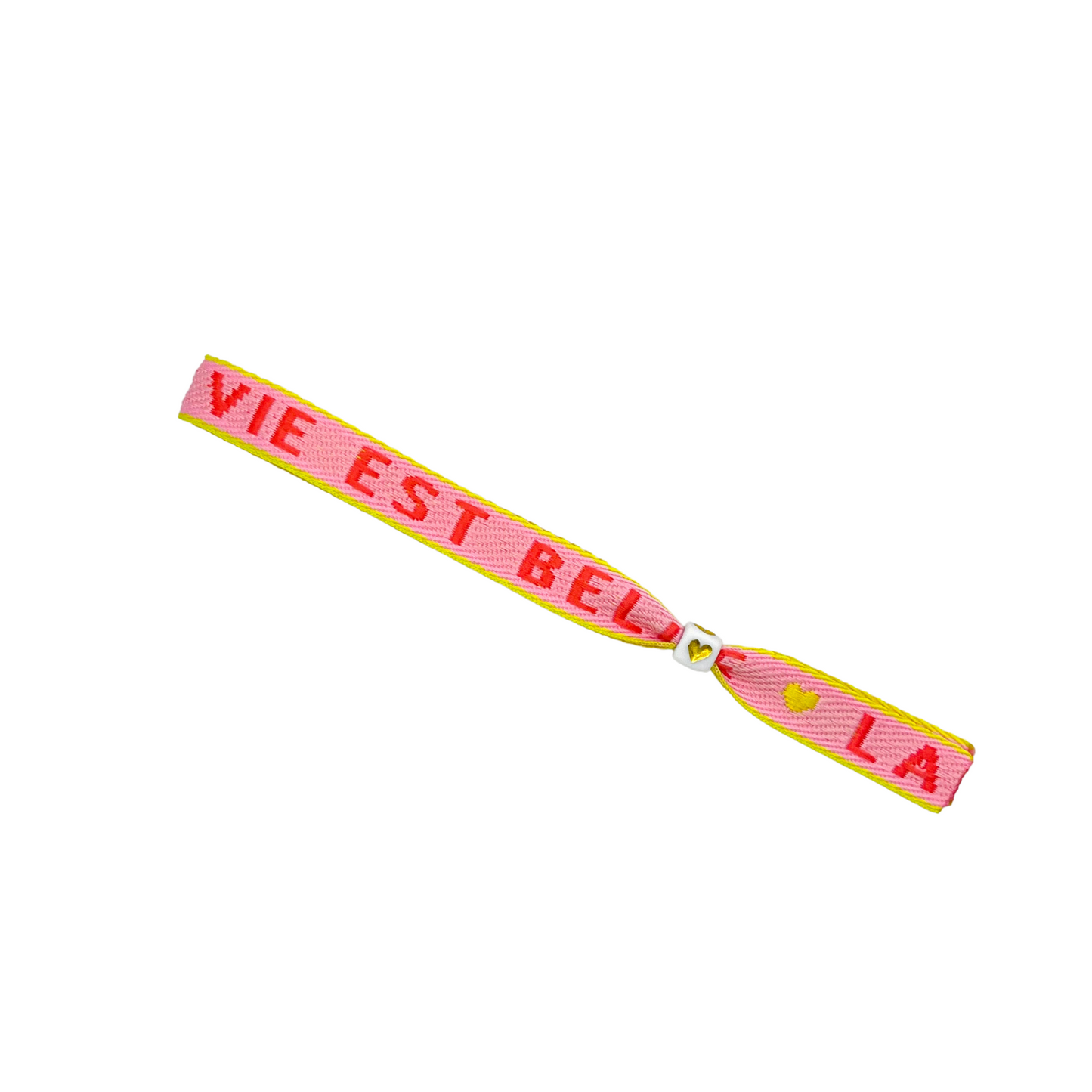 La vie est belle ★ lint armbandje