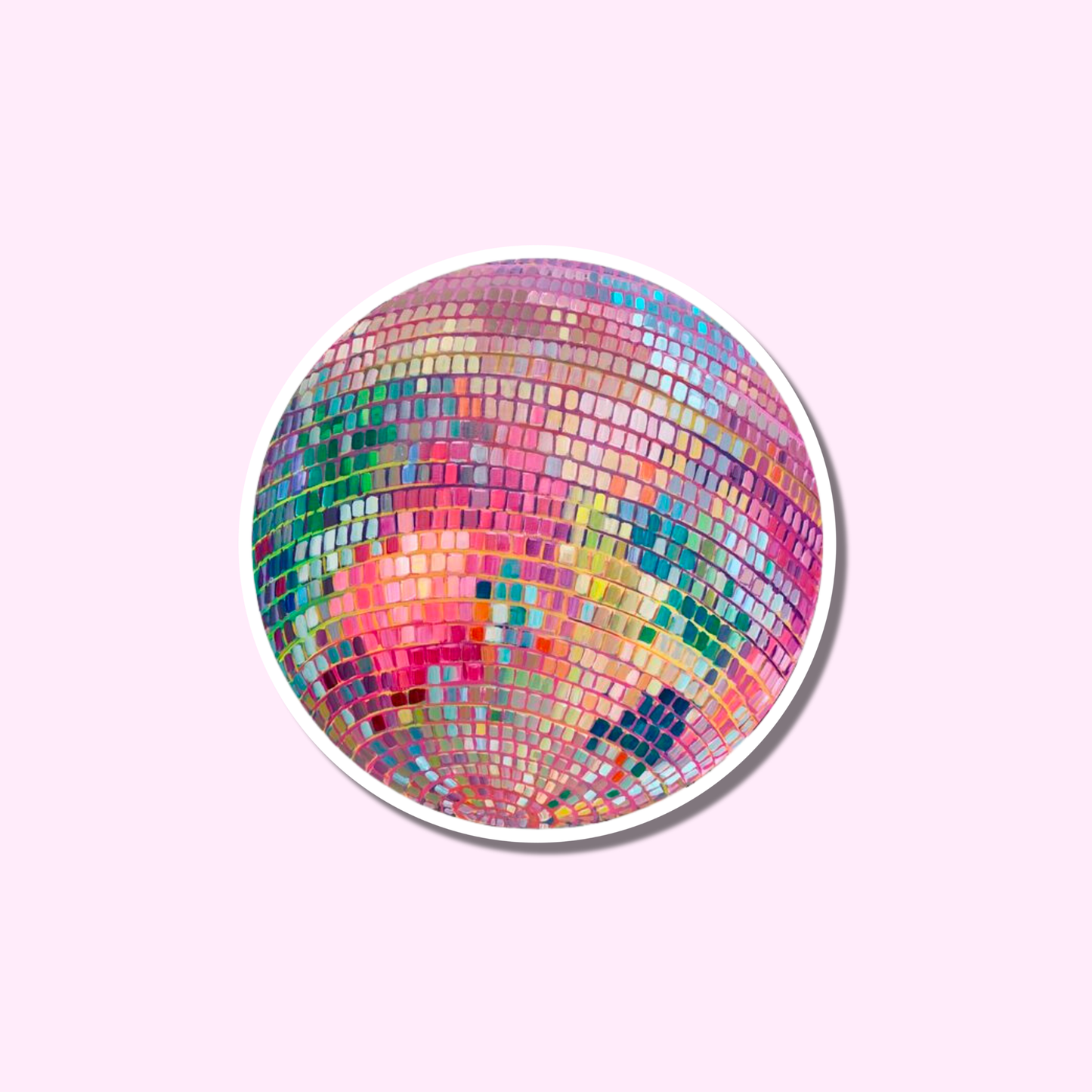 Disco kleurtjes ★ sticker