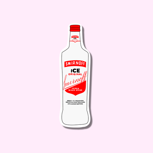 Ice fles ★ sticker