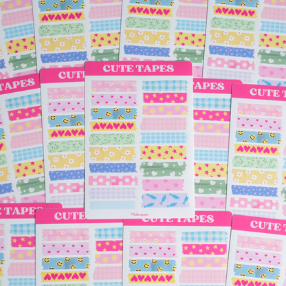 Cute tapes ★ stickervel