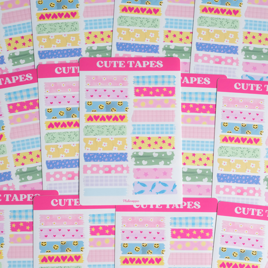 Cute tapes ★ stickervel