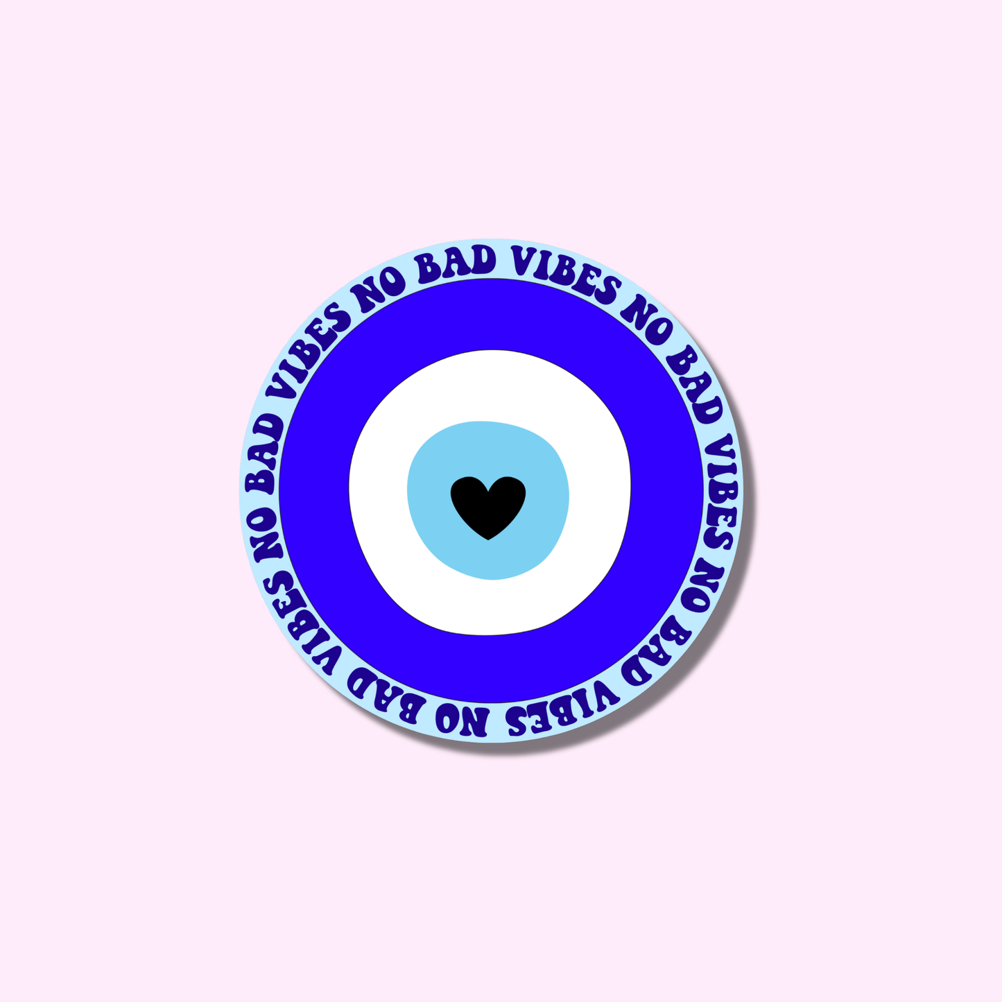 No bad vibes ★ sticker