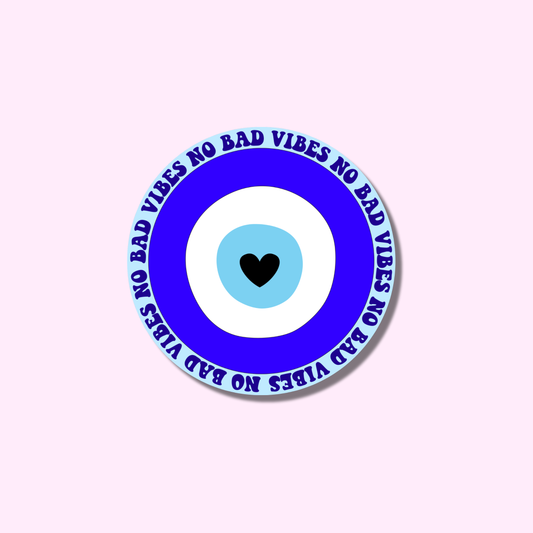 No bad vibes ★ sticker