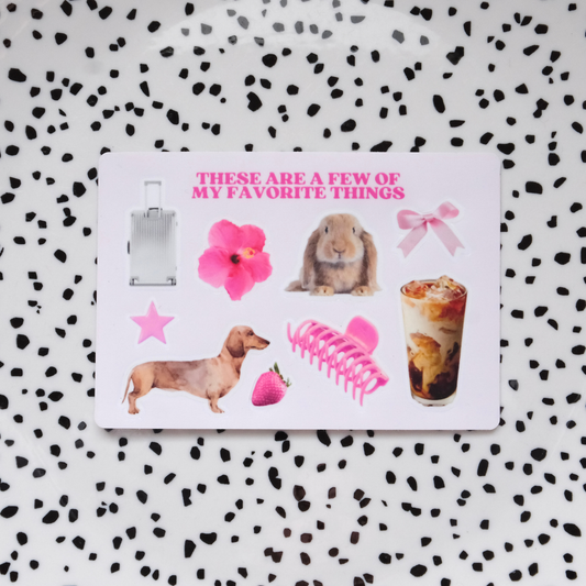 These are a few of my favorite things ★ stickervel