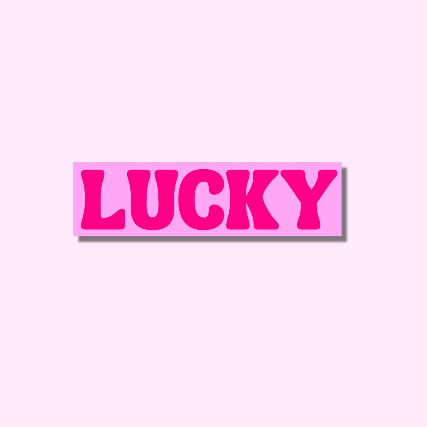 Lucky ★ sticker