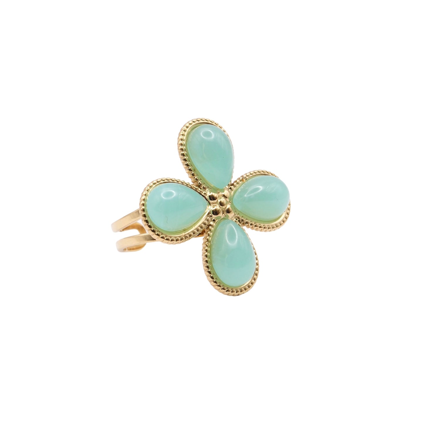 Lucky green ★ ring