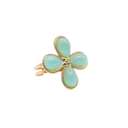 Lucky green ★ ring
