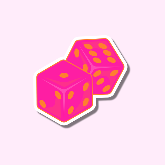 Dobbelstenen ★ sticker