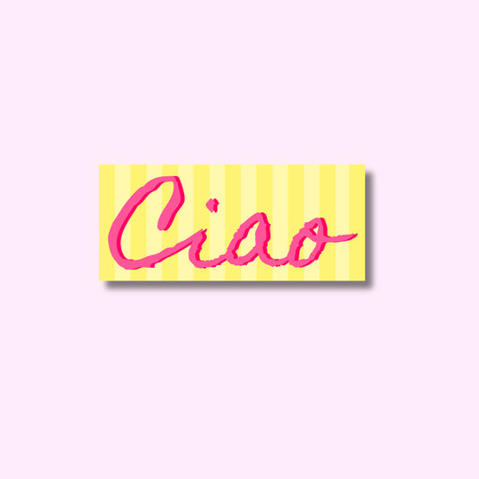 Ciao ★ sticker