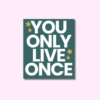 You Only Live Once 2.0 ★ sticker