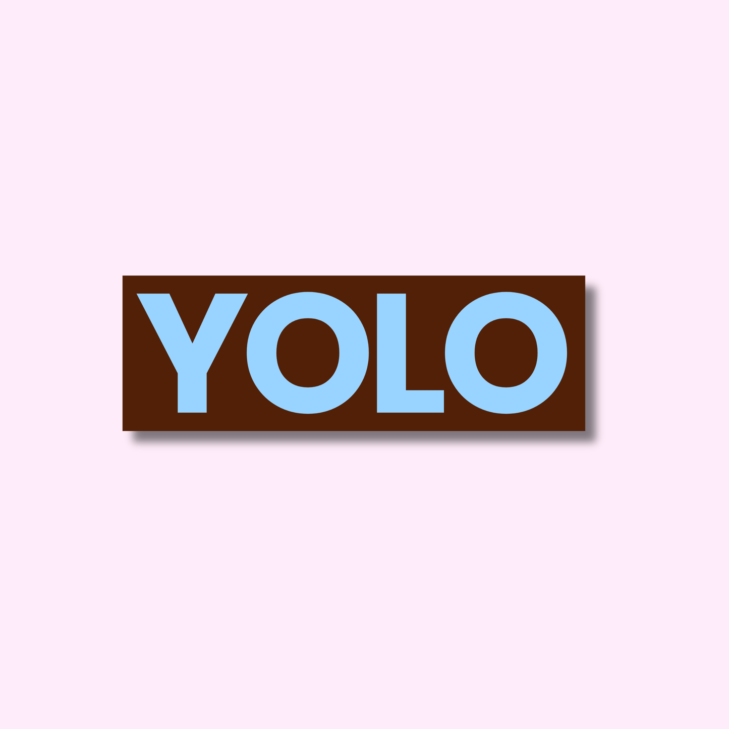 YOLO ★ sticker