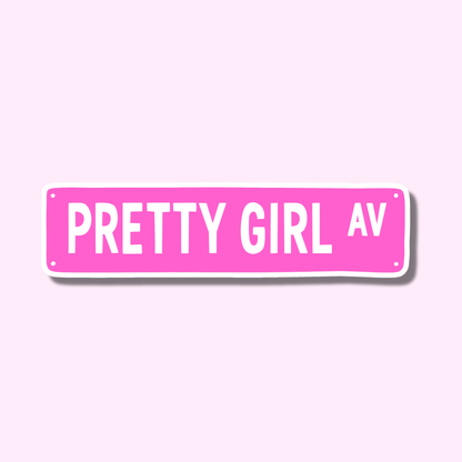Pretty girl avenue ★ sticker
