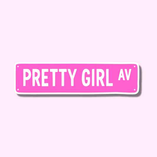 Pretty girl avenue ★ sticker