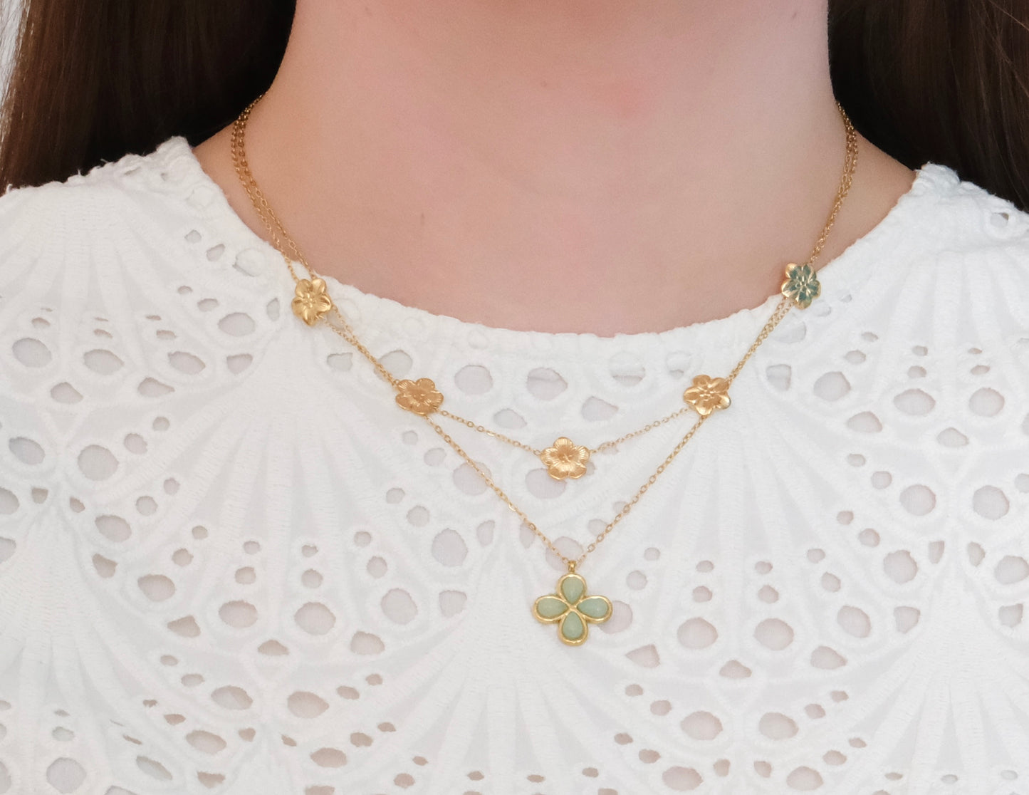 Lucky green ★ ketting