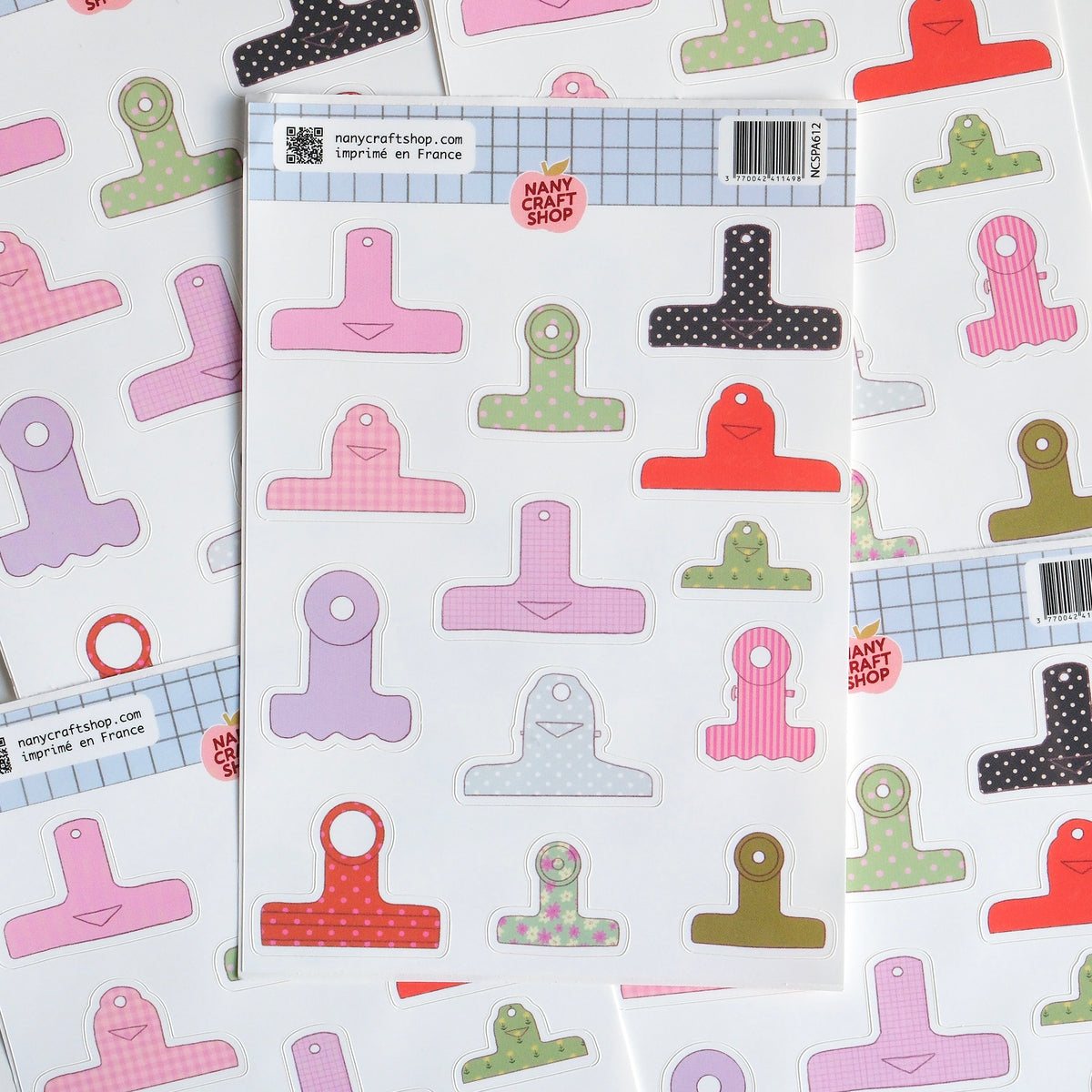 Journal clips ★ stickervel (Nany Craft Shop)