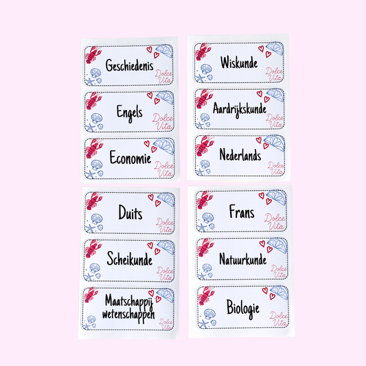 Dolce vita ★ etiketten