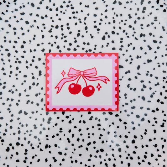 Cherry stamp ★ sticker