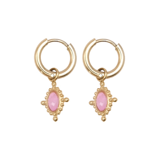 Blush ★ oorbellen