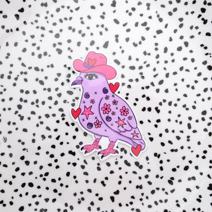 Cowboy duif ★ sticker
