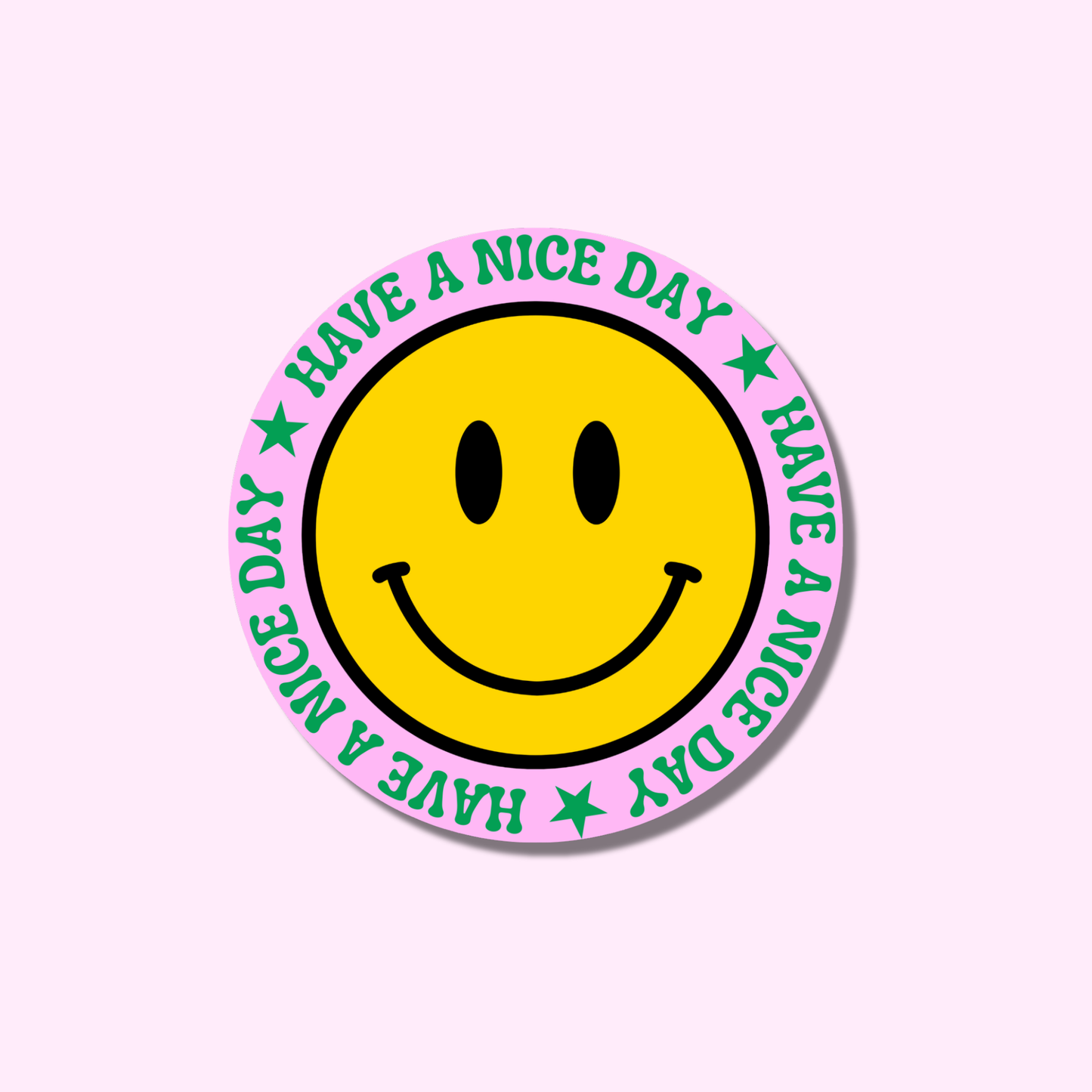 Have a nice day - smiley ★ sticker