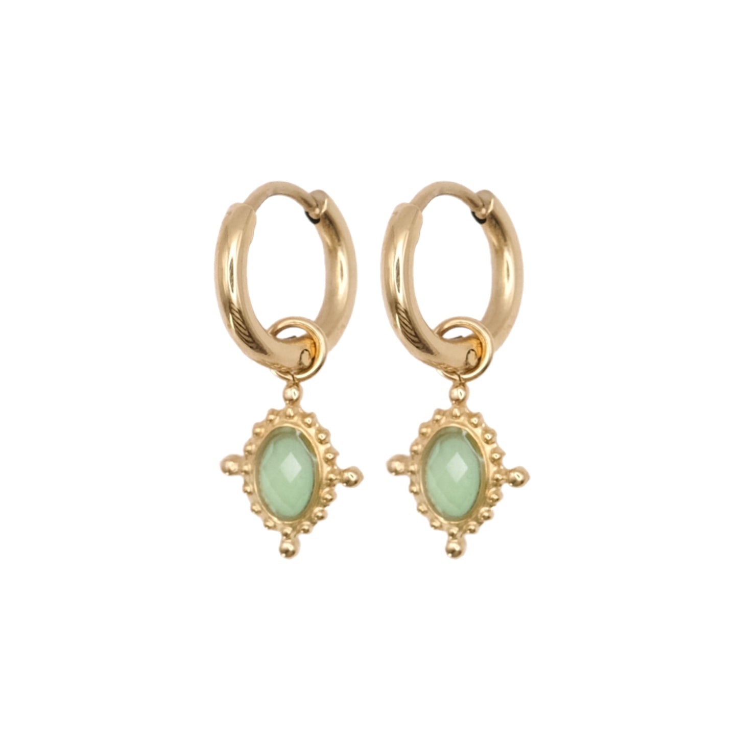 Jade ★ oorbellen