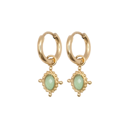 Jade ★ oorbellen