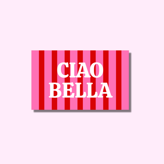 Ciao bella ★ sticker