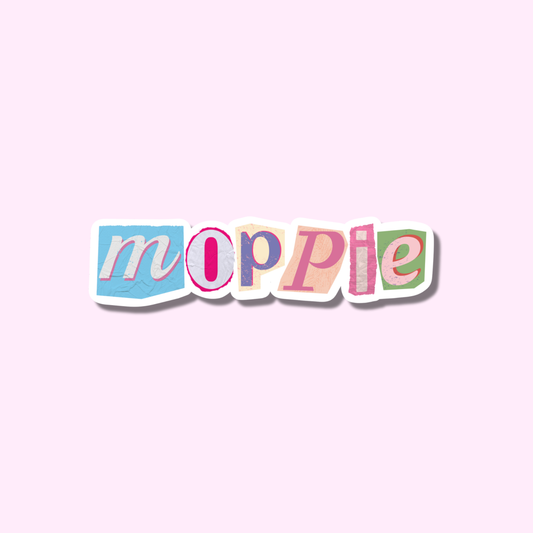 Ransom letter moppie ★ sticker
