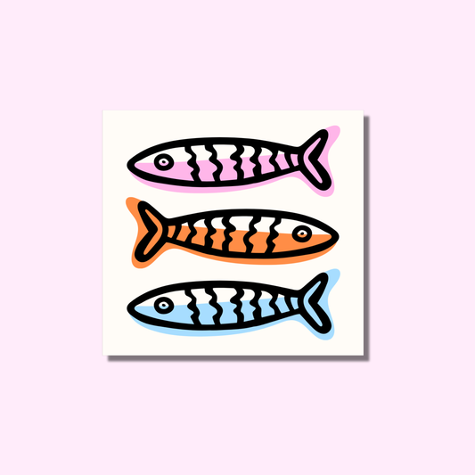 Sardientjes ★ sticker