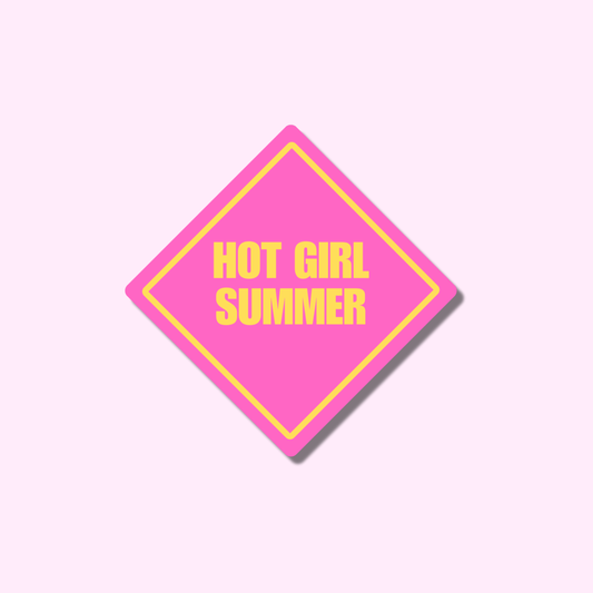 Hot girl summer bord ★ sticker