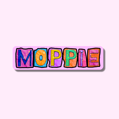 Moppie ransom letters 2.0 ★ sticker