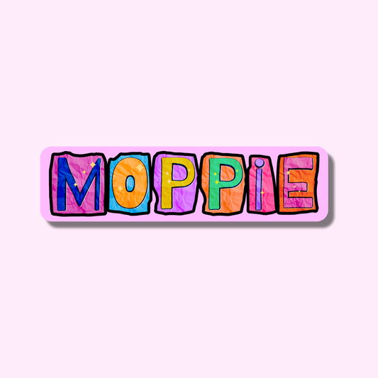 Moppie ransom letters 2.0 ★ sticker