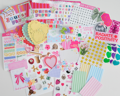 Journal pakketje ★ crafty girl lente editie